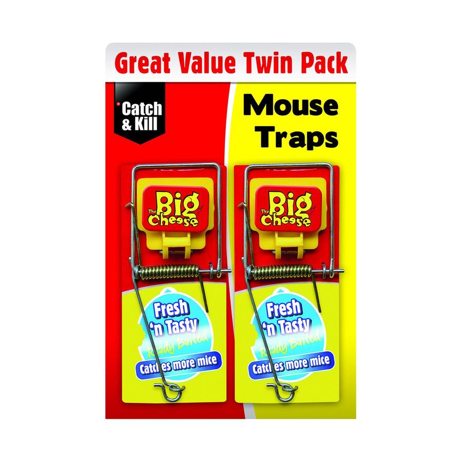 The Big Cheese Fresh Baited Mouse Trap