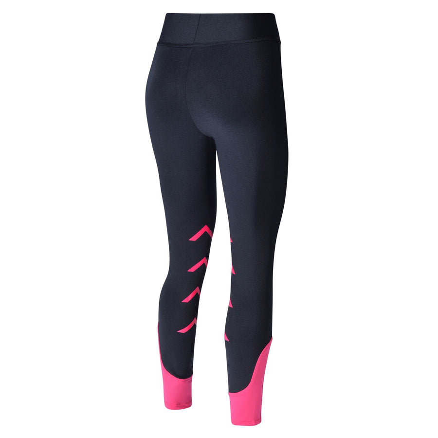 Bow And Arrow Tabah Kids Riding Leggings Black/Pink