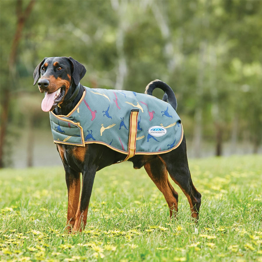 Weatherbeeta Comfitec Premier Free Parka Dog Coat Green Pheasant