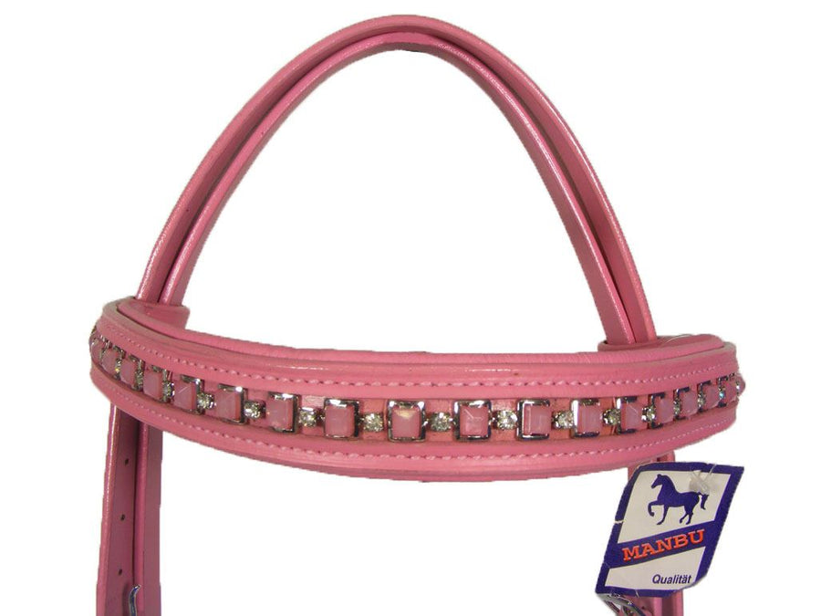 Best On Horse Strass Bridle Pink