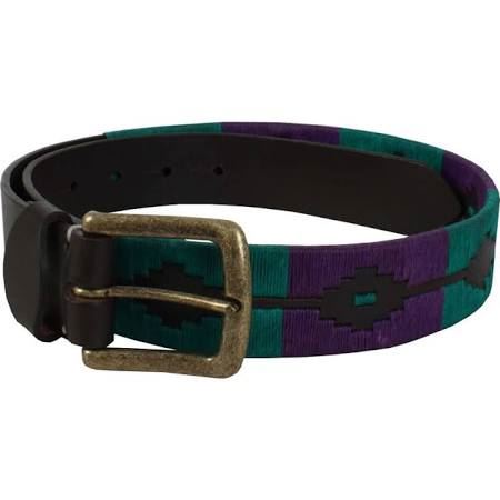 Shires Ladies Moreno Polo Belt Purple and Green