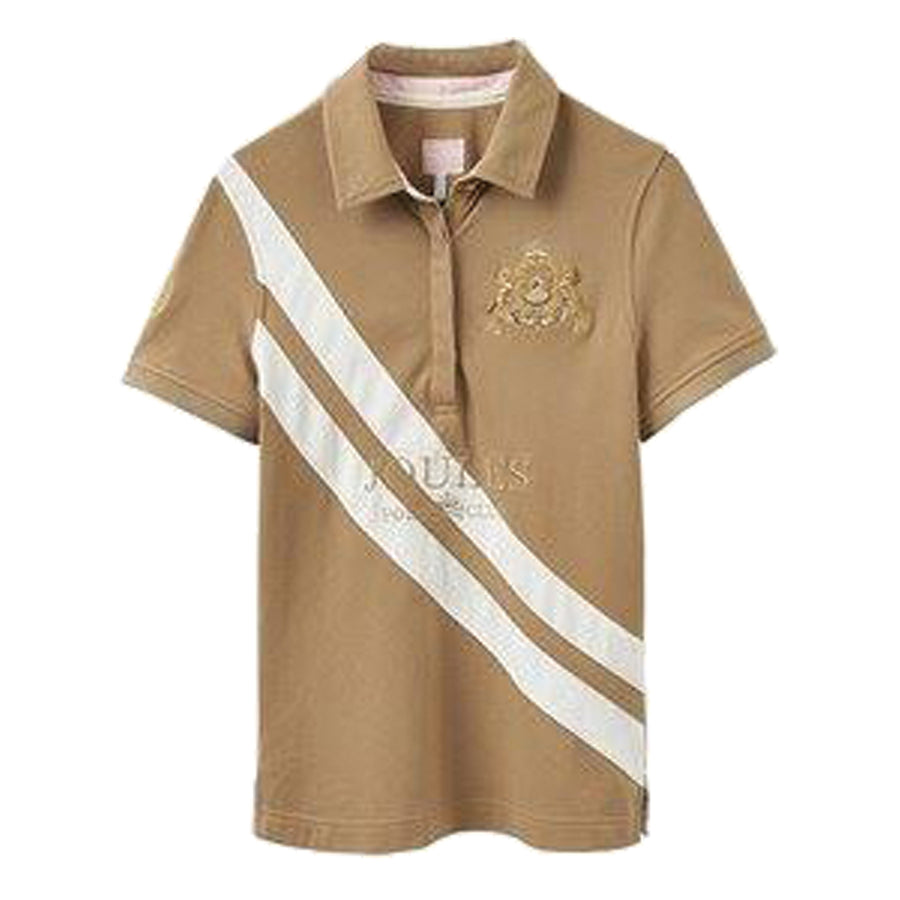 Joules Liberty Embellished Polo Camel