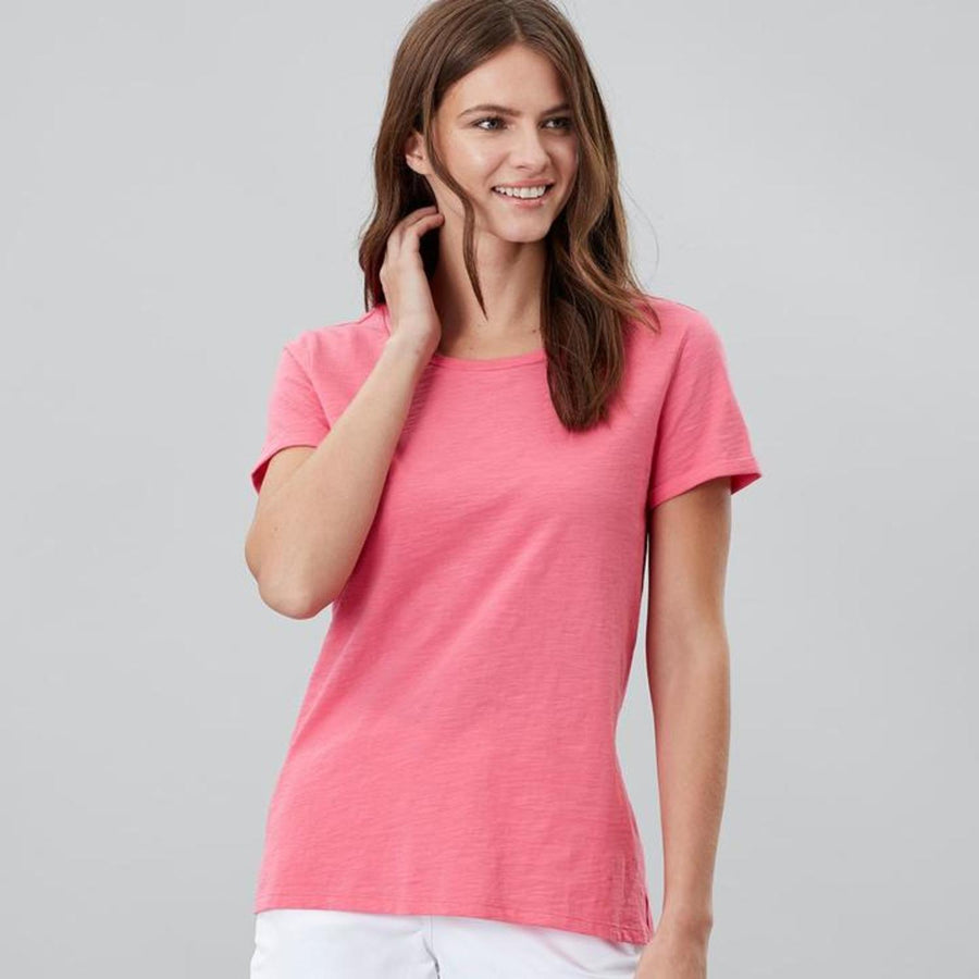Joules Nessa Jersey Top Pink