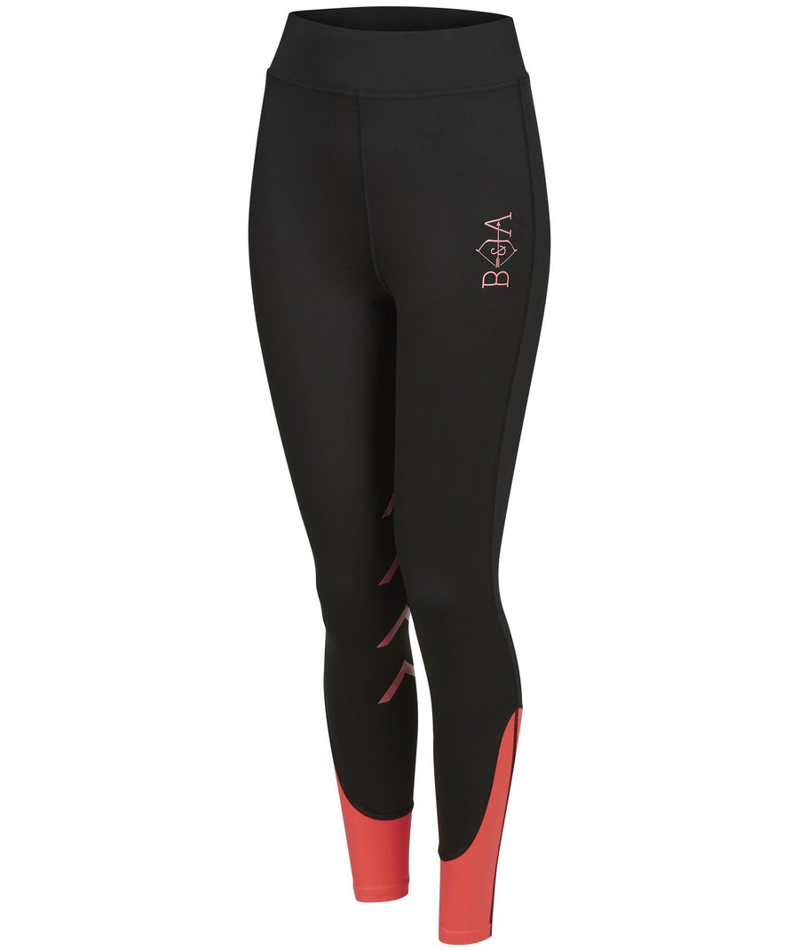 Bow And Arrow Tabah Riding Leggings Black/Pink – Tackville