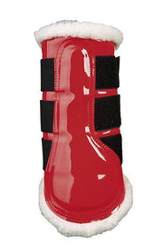 HKM 4189 Brushing Boots Red