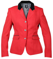 Horka Ladies 'Piaffe Strass' Competition Jackets Red
