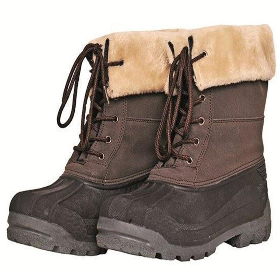 HKM Ladies London Thermo Stable Boots Brown 22758 22754