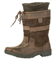 HKM Adults Belmond Spring Fashion 3 4 Boots Dark Brown