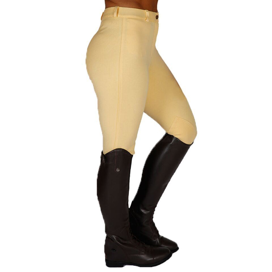 Best on Horse Knitted Breeches Women Canary Yellow