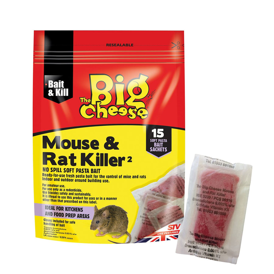 The Big Cheese Mouse & Rat Killer II Pasta Bait