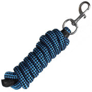 Horka Lead Ropes With Leather Blue Lagoon 200 CM