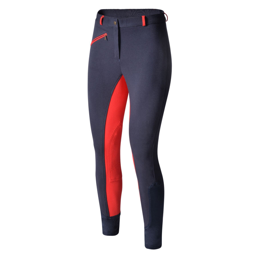 Bow & Arrow Day Breeches Navy/Red