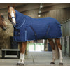 Riding World Combo Stable Rug Navy/Sky Blue