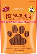 Pet Munchies Duck & Sweet Potato Sticks - 90 Gm