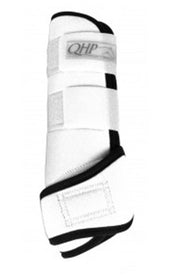 QHP 4031 Neoprene Air Leg Protectors White