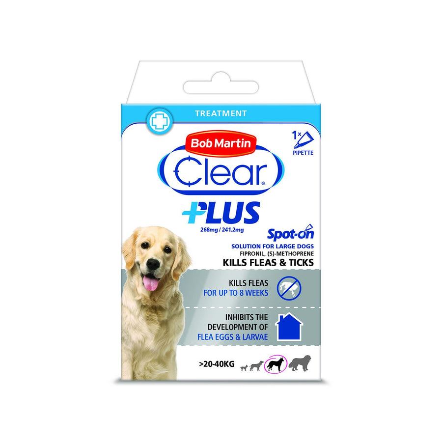 Bob Martin Clear Plus Spot On Solution For Large Dogs