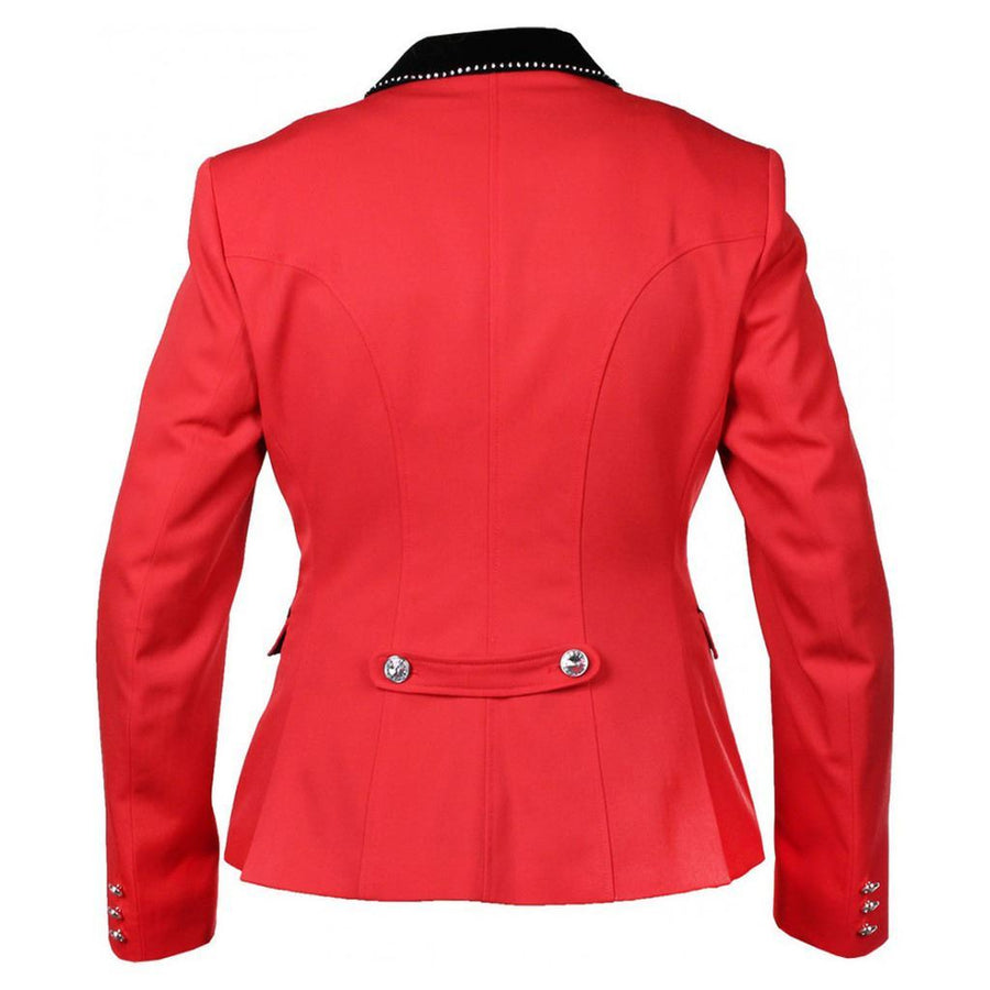 Horka Ladies 'Piaffe Strass' Competition Jackets Red