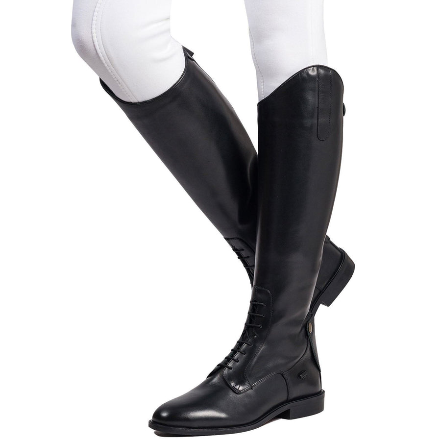 White Horse Equestrian Belmont Boots Dressage Black