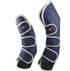 Woof Wear Travel Boots Navy and Silver
