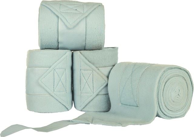 HKM Polar Fleece Bandages Baby Blue