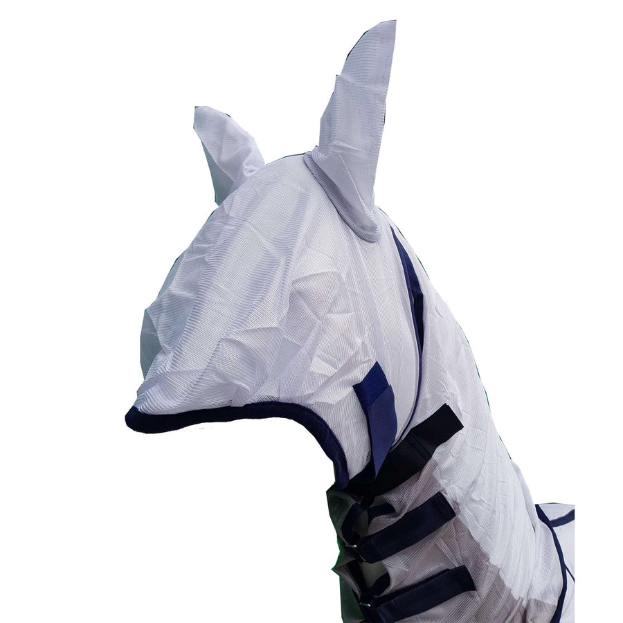 White Horse Equestrian Classic Stripe Fly Rug Stripe