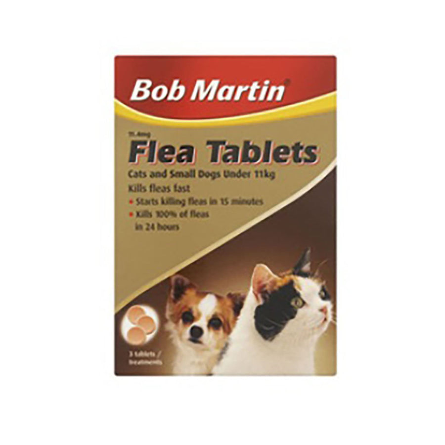 Bob Martin Clear Flea Tablets for Cats x 3 Pack