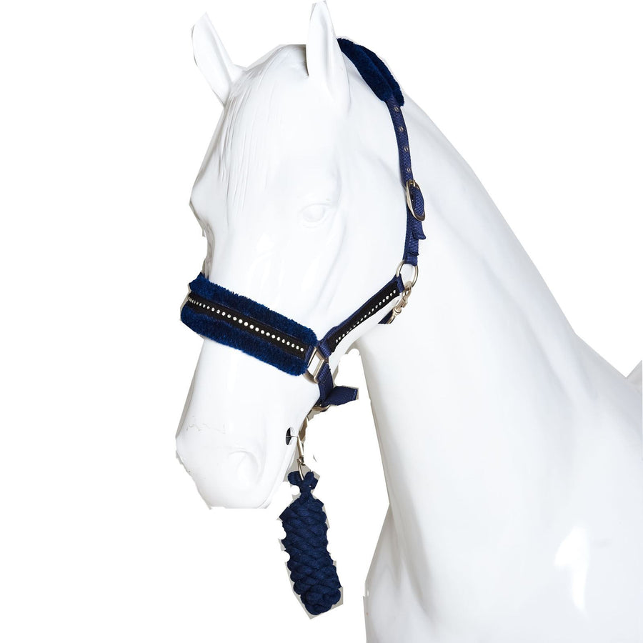 Sky Blue - Fleece Halter & Lead Rope – Country Co Equestrian