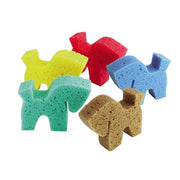 Ekkia 700192 Children's Horse shaped Sponges Assorted