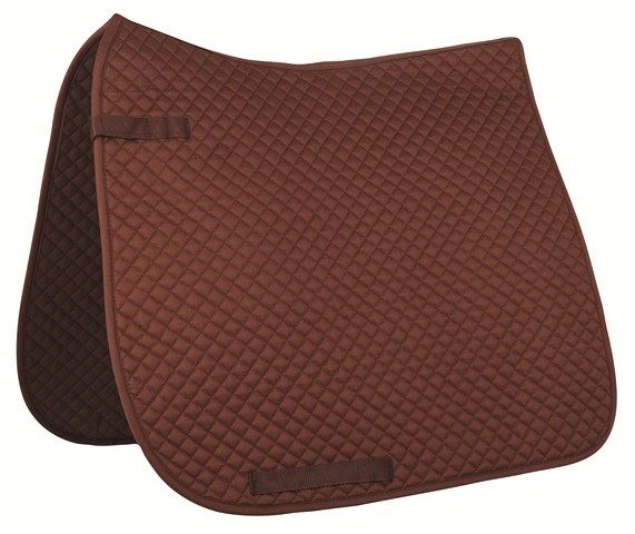 HKM Saddle Cloth Small Quilt Dressage Brown