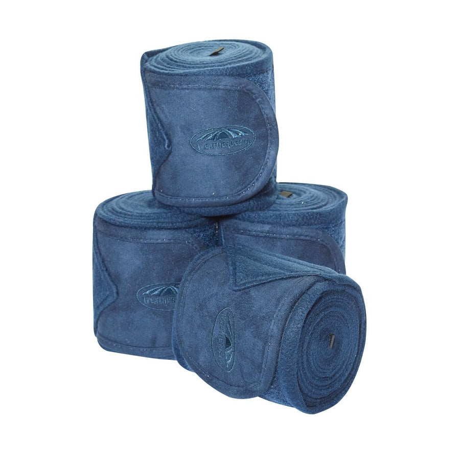 Weatherbeeta Fleece Bandages 4 Pack Blue