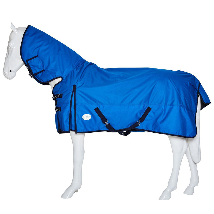 White Horse Equestrian Stormford 50G No Neck Rug Cobalt Blue
