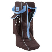 Equi-Theme Boots Bag Chocolate/Sky Blue