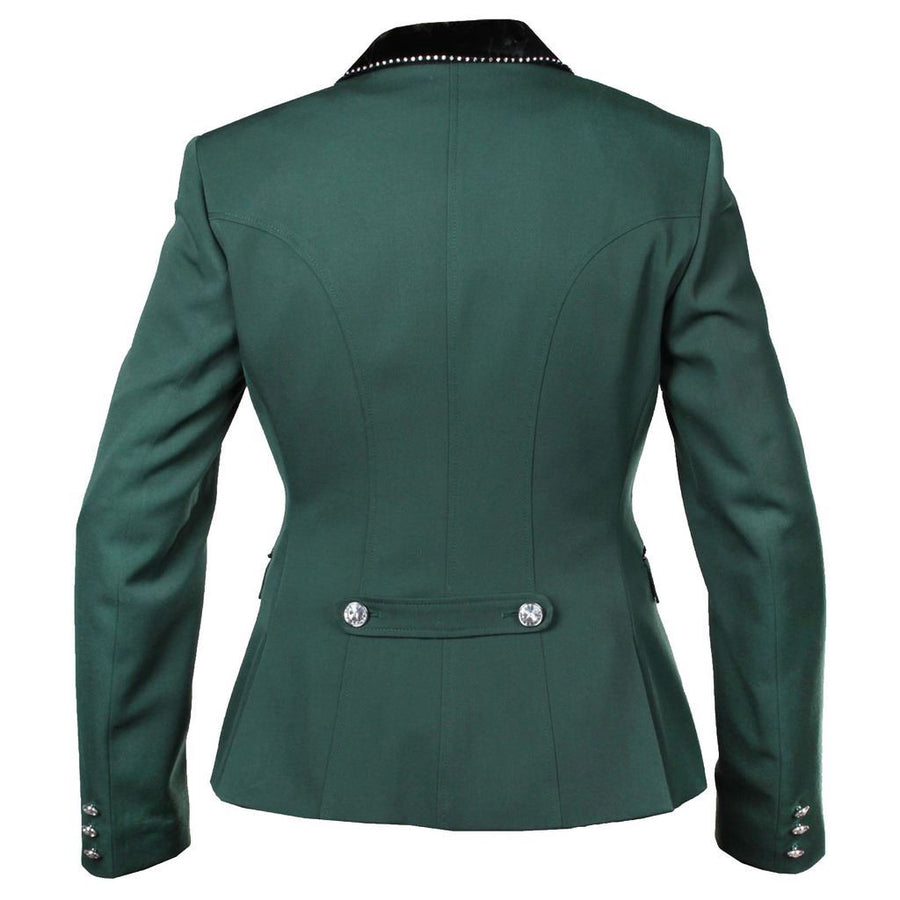 Horka Ladies 'Piaffe Strass' Competition Jackets Green