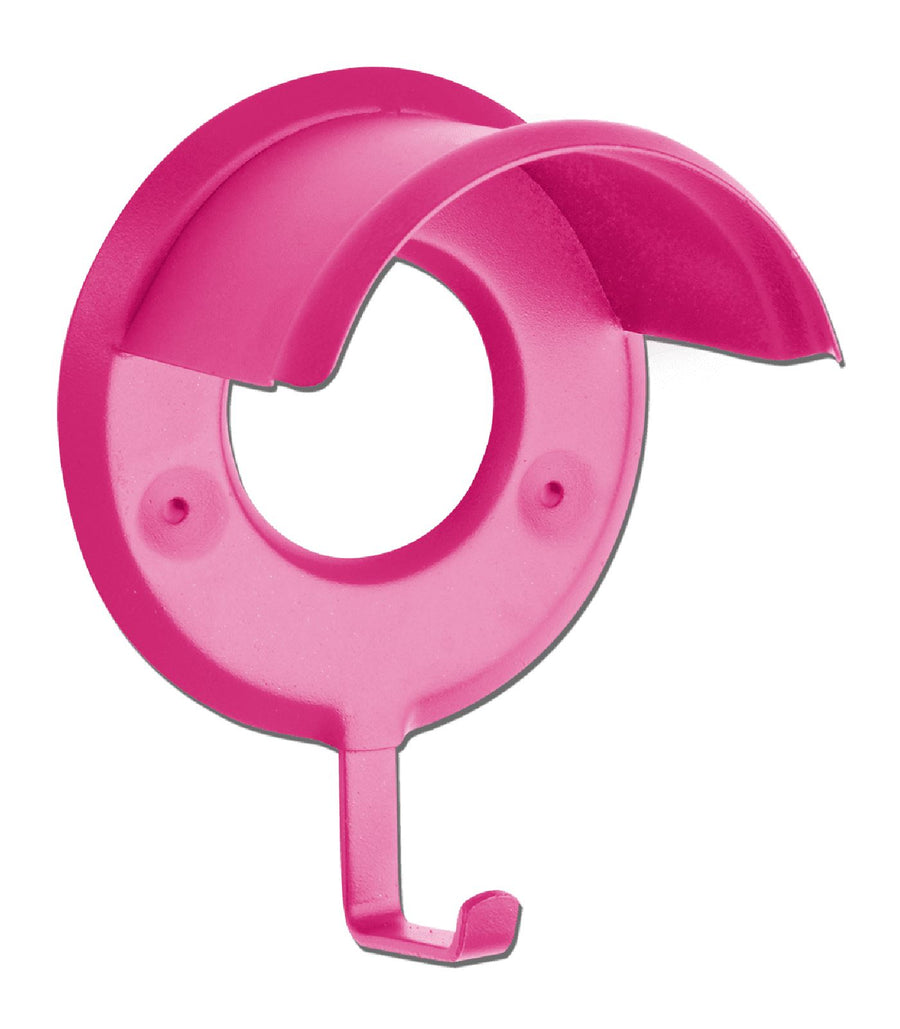 White Horse Equestrian Bridle Hook Pink