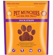 Pet Munchies Duck Strips