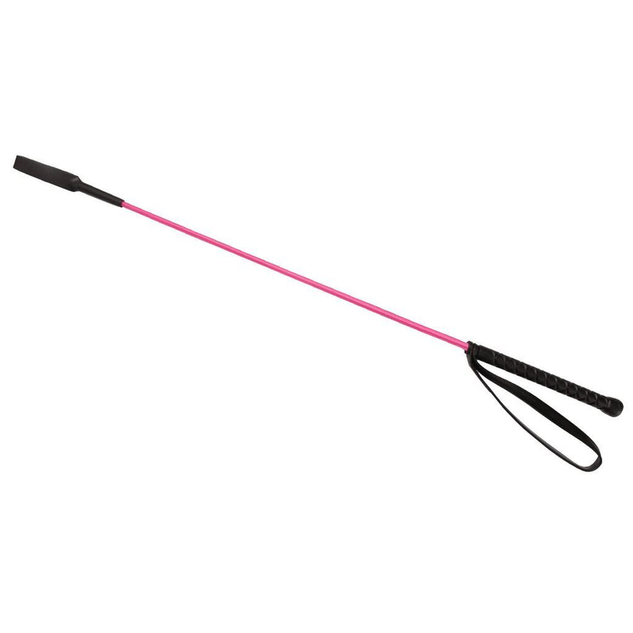 Red Horse Race Whip Rubber Whips Vivid Viola 65cm Pink