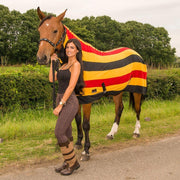 Best on Horse Print Rug Newmarket Stripes