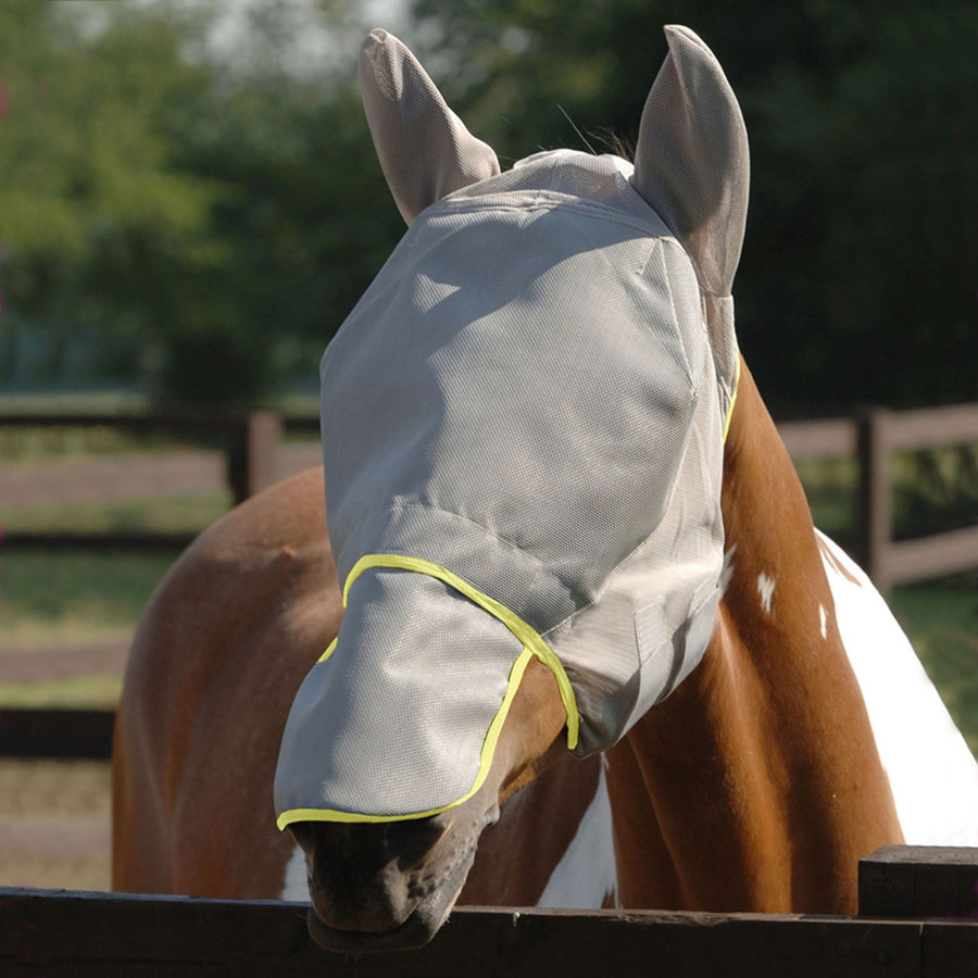 Equilibrium Field Relief Max Fly Mask Grey/Blue