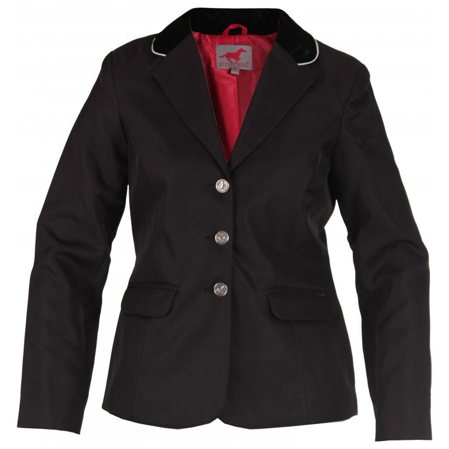 Red Horse Ladies 'Concours' Competition Jackets Black
