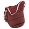 Doudoune Saddle Bag with Shoulder Strap Burgundy