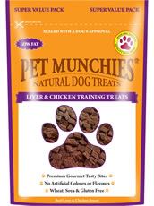 Pet Munchies Training Treats Liver & Chicken