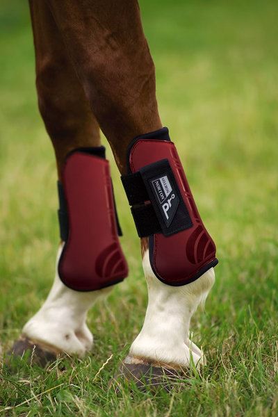 Norton 'Pro' Tendon and Fetlock Boots Red Pony