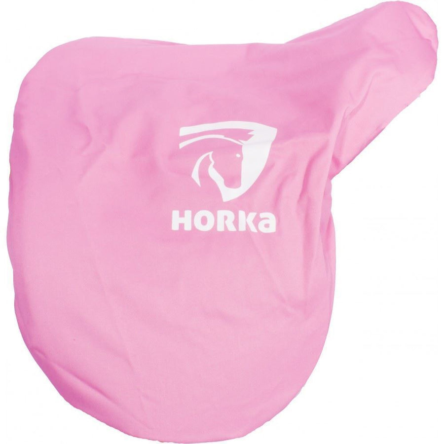Horka Saddle Cover With Logo's Pink