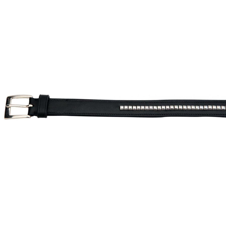 Horka Leather Clincher Ladies Belt Black/Silver