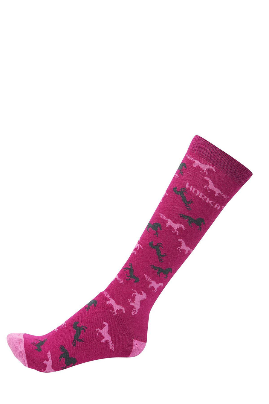 Horka Socks Horses Pink