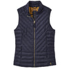 Joules Brindley Chevron Quilted Gilet Marine Navy