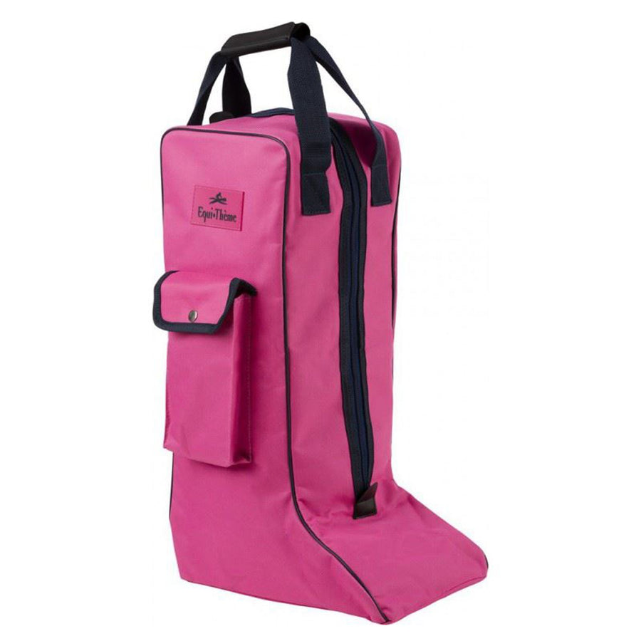 Equi-Theme Boots Bag Fuchsia/Navy