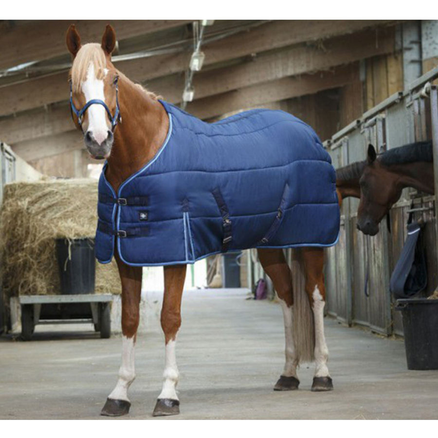 Riding World Stable Rug Navy/Sky Blue