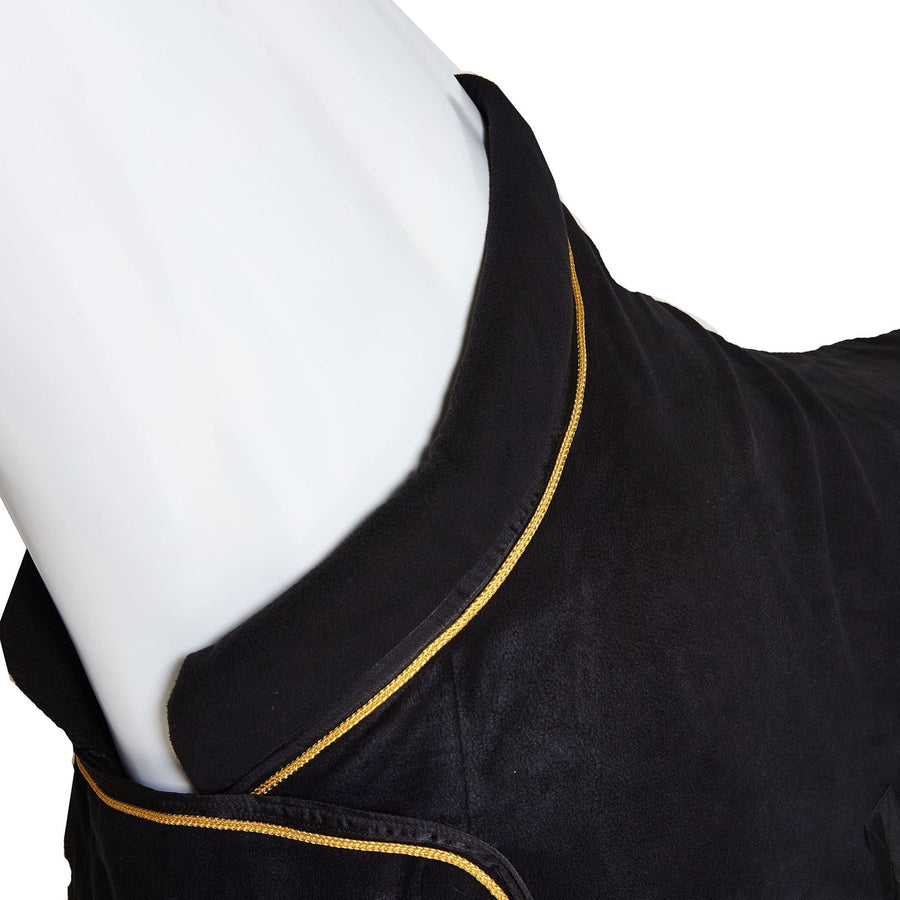 Best On Horse Supreme Ribbon Fleece Rug Black