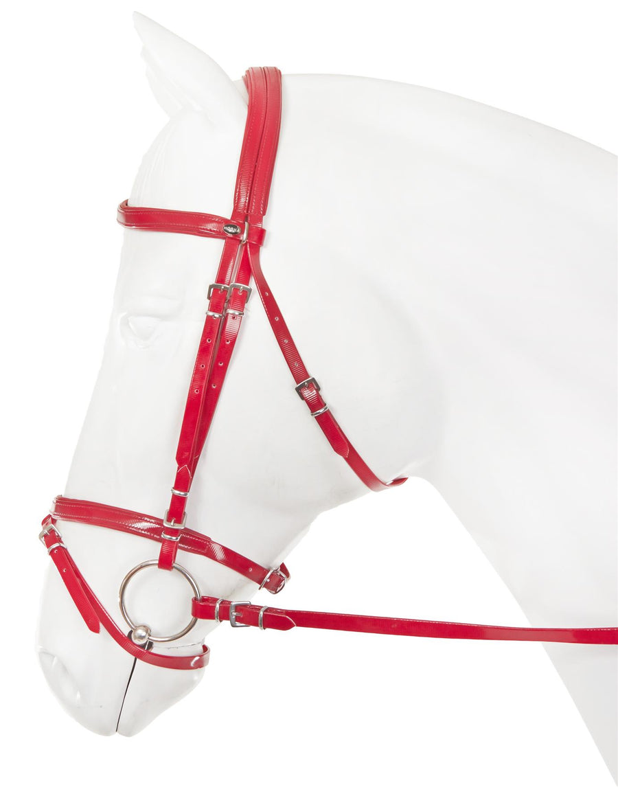 Horka Flashy Synthetic Bridles Red